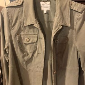 Casual fall light jacket / 1X Torrid